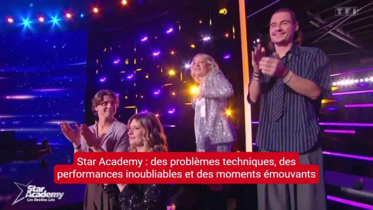 Star Academy : des problèmes techniques, des performances inoubliables et des moments émouvants